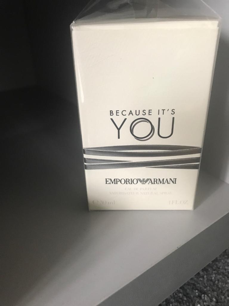 emporio armani because it's you eau de parfum 30ml